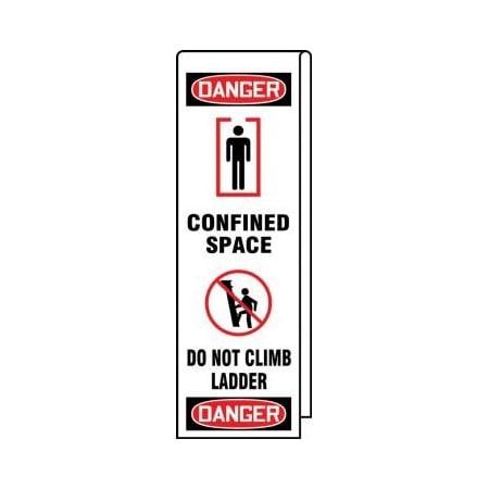 Accuform LADDER SHIELD OSHA DANGER WRAP KLB766 KLB766